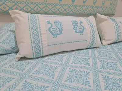 Letto o letti in una camera di Casa Alessandro