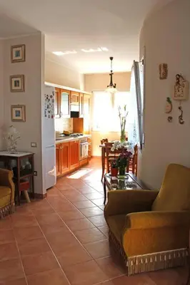 Area soggiorno di Vida Noa - Casa vista mare - Sud Sardegna