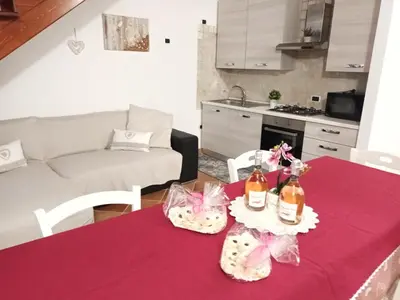 Cucina o angolo cottura di La CASA del CUORE PULA