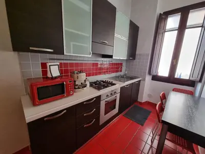 Cucina o angolo cottura di Sa domu de su beciu