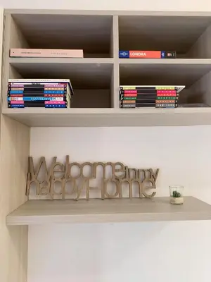 Biblioteca nell'appartamento