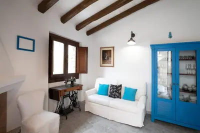 Area soggiorno di Casa tipica nel borgo antico