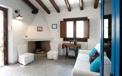 Area soggiorno di Casa tipica nel borgo antico