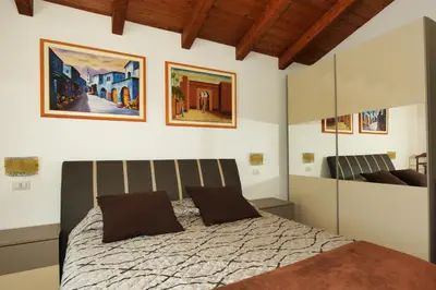 Letto o letti in una camera di Countryside villa with pool