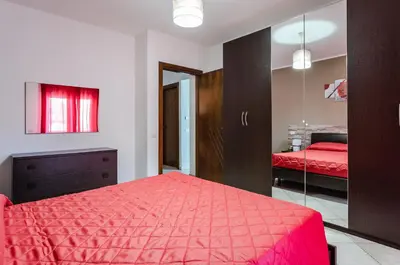 Letto o letti in una camera di GuestHost - Sestu Lovely Apt W Balcony near Spiaggia Poetto!