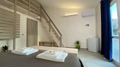 Letto o letti in una camera di I tre schen
