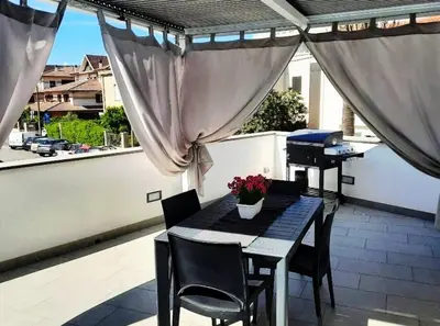 Balcone o terrazza di la suite oasi di relax e comfort IUN R1091