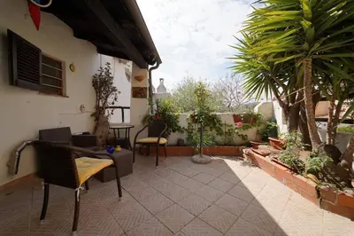 Balcone o terrazza di Casa l’orizzonte azzurro
