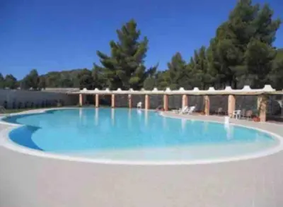 Piscina di Casa l’orizzonte azzurro o nelle vicinanze