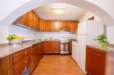 Cucina o angolo cottura di Villa Campigiana