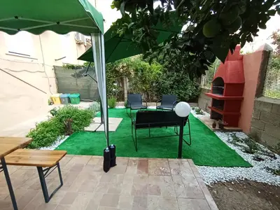 Planimetria di Casa Clara Oristano centro con giardino