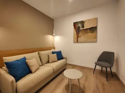 Area soggiorno di Carducci Art Guesthouse