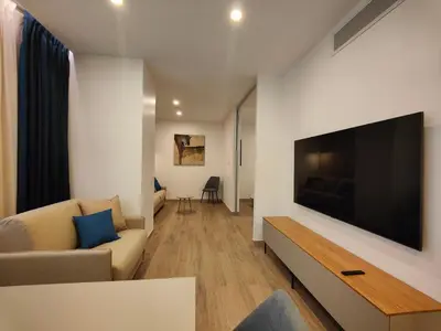 TV o dispositivi per l'intrattenimento presso Carducci Art Guesthouse