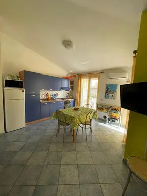 Cucina o angolo cottura di La Pavoncella - Appartamento a 800 mt dalla spiaggia