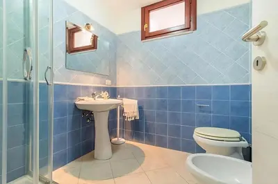 Bagno di Villa Regina - Doppia villetta vista mare con giardino e BBQ