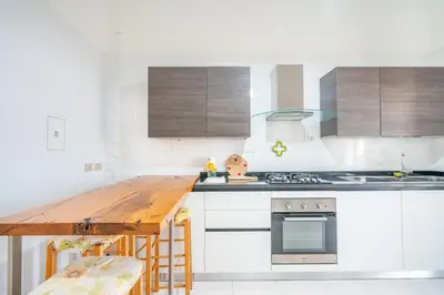 Cucina o angolo cottura di San Rocco Apt, Villanova