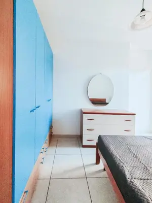Letto o letti in una camera di Incantevole appartamento al primo piano con terrazzo