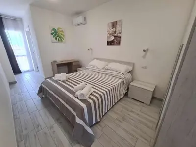 Letto o letti in una camera di Civico 14 Apartment 4B