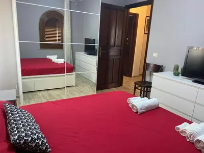 Letto o letti in una camera di affitto turistico Lavigna24