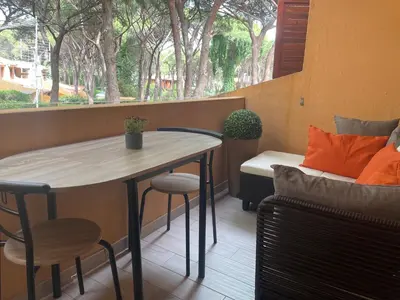 Area soggiorno di Casa vacanze a tre minuti a piedi dal mare