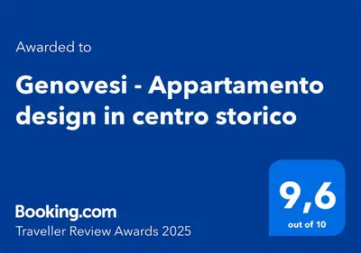 Certificato, attestato, insegna o altro documento esposto da Genovesi - Appartamento design in centro storico