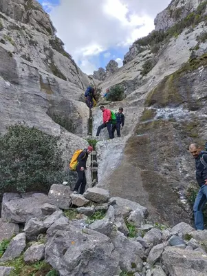 Paesaggio naturale nelle vicinanze dell'ostello