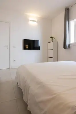 Letto o letti in una camera di Casa Violetta