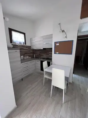 Cucina o angolo cottura di Sa domu nosta è un appartamento.