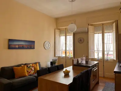 Area soggiorno di Appartamento centro storico Cagliari - Alter Nos house