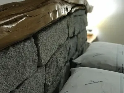 Letto o letti in una camera di B&B Villa Tancau