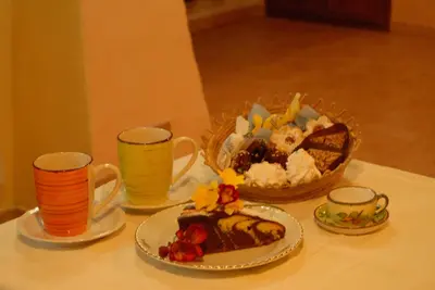 Cibo presso il bed & breakfast o nelle vicinanze