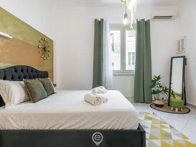 Letto o letti in una camera di Trendy City Apartment