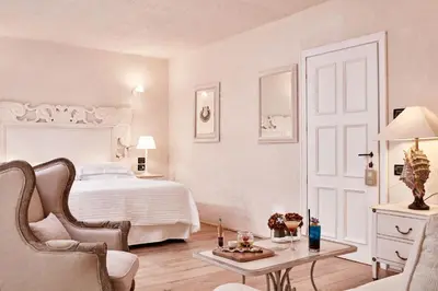 Letto o letti in una camera di La Villa Del Re - Adults Only - Small Luxury Hotels of the World