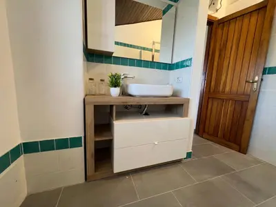 Planimetria di Casale fronte mare - villa with swimming pool in front of the beach