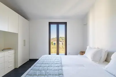 Letto o letti in una camera di Lighthouse Holiday Home