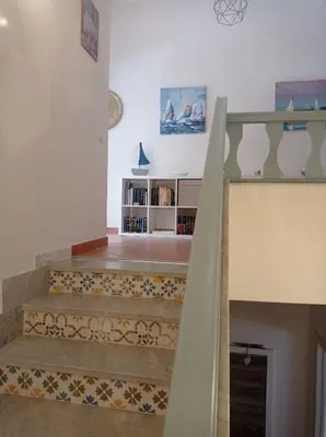 Cucina o angolo cottura di La casa di Paola a Calasetta - IUN R2452