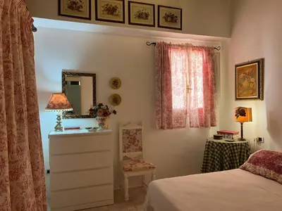 Letto o letti in una camera di Casa Mariuccia