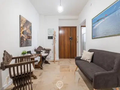 Area soggiorno di Cagliari Diamond Apartment