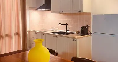 Cucina o angolo cottura di Fontana Suite Iglesias