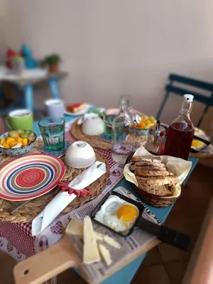 Cibo presso il bed & breakfast o nelle vicinanze