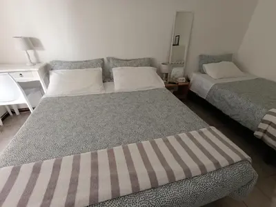 Letto o letti in una camera di Su Planu