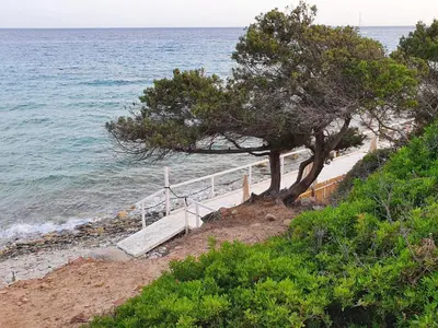 Paesaggio naturale nelle vicinanze della casa vacanze