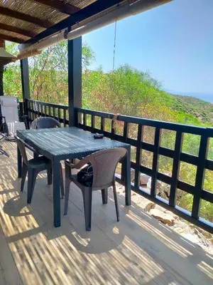Balcone o terrazza di Casa vacanze Torre dei corsari vista mare
