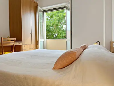 Letto o letti in una camera di Le Tre Sorelle