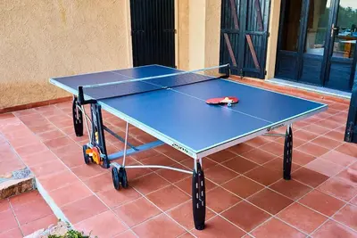 Attrezzature per ping pong presso Stunning sea View Villa w/private Pool - 5 Minutes From the Beach! o nelle vicinanze