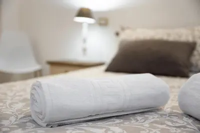 Letto o letti in una camera di Arquer43 - Cagliari Old Town - appartamento 1 camera da letto - 4 persone