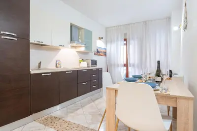 Cucina o angolo cottura di Arquer43 - Cagliari Old Town - appartamento 1 camera da letto - 4 persone