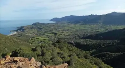 Paesaggio naturale nelle vicinanze della casa vacanze