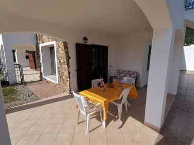 Balcone o terrazza di Piccolo Residence vicino alla spiaggia con bellissima vista mare