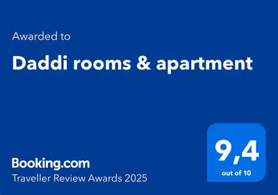 Certificato, attestato, insegna o altro documento esposto da Daddi rooms & apartment